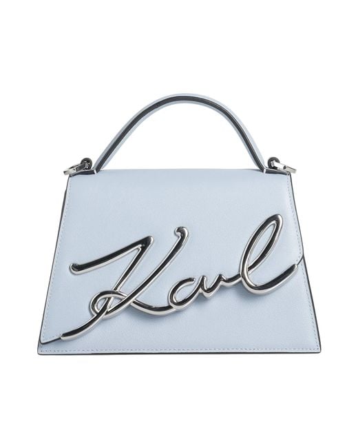 Karl Lagerfeld Blue Handbag