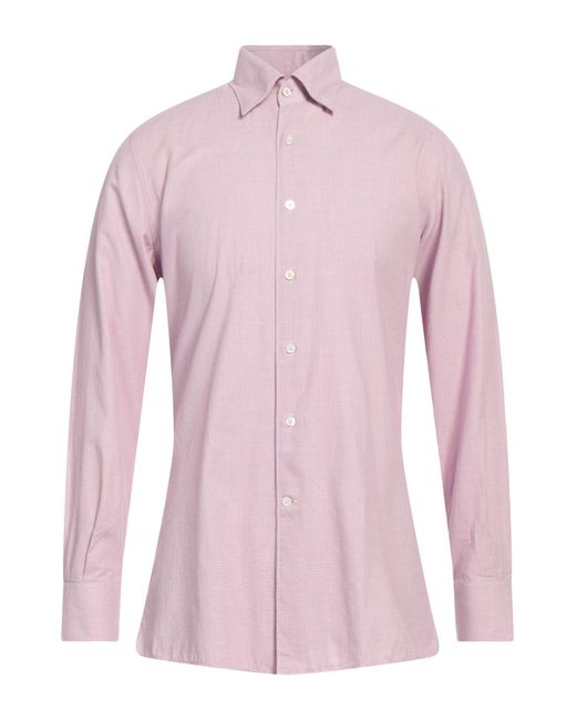 Canali Pink Shirt for men