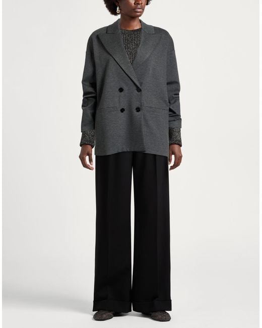 ViCOLO Black Blazer Viscose, Polyamide, Elastane