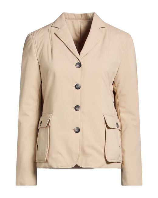 Barba Napoli Natural Jacket Polyester, Polyurethane