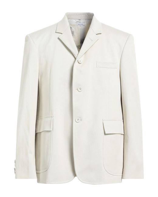 Thom Browne White Blazer Cotton for men