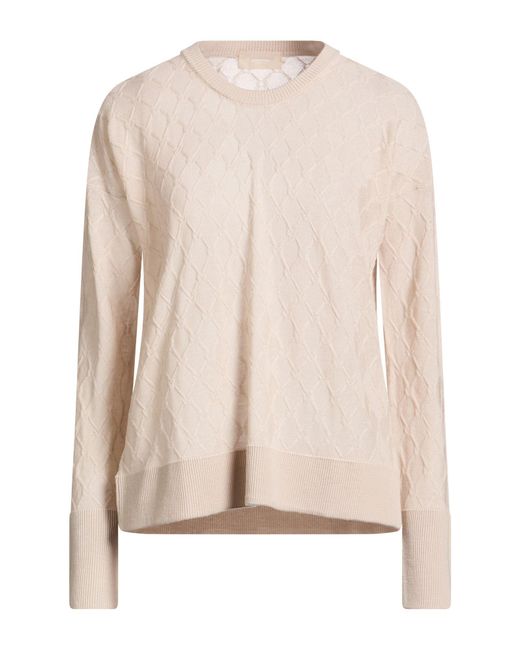 Drumohr Natural Sweater Super 140S Wool