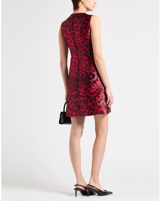 Dolce & Gabbana Red Mini-Kleid