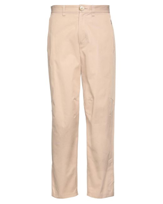 Lanvin Natural Pants Cotton, Wool for men