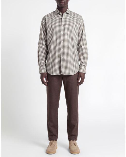Xacus Gray Shirt Cotton for men