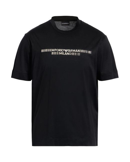 Emporio Armani Black T-Shirt for men