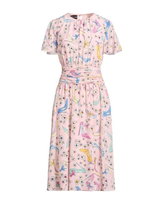 Boutique Moschino Pink Midi Dresses