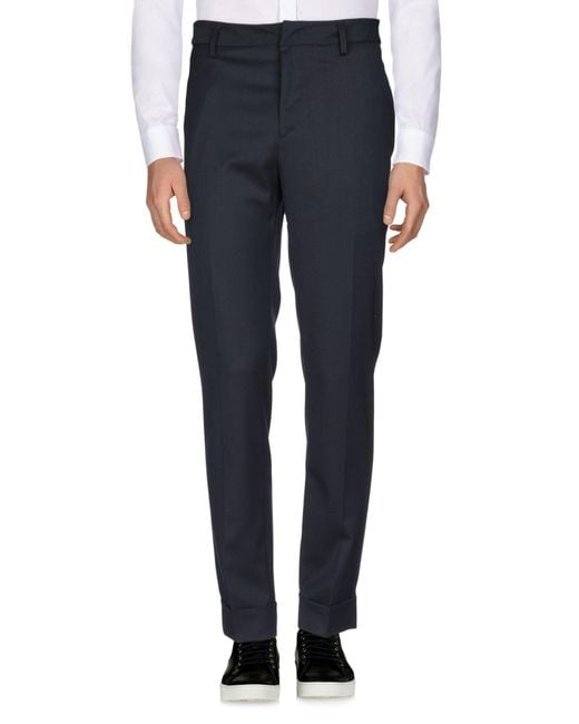 Paolo Pecora Blue Pants for men