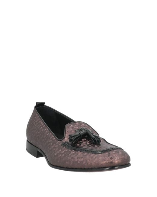 MICH SIMON Brown Loafers for men