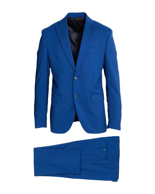 Paoloni Blue Suits for men
