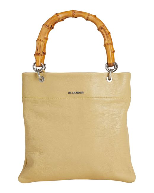 Jil Sander Yellow Handbag