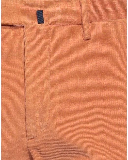 Incotex Orange Trouser for men