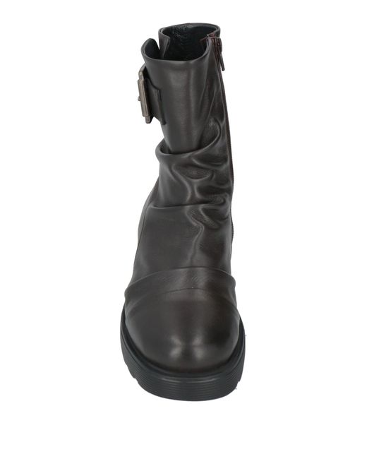 Ixos Black Ankle Boots