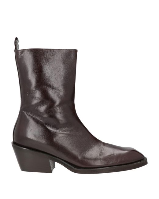 Bottines Poeve en coloris Brown