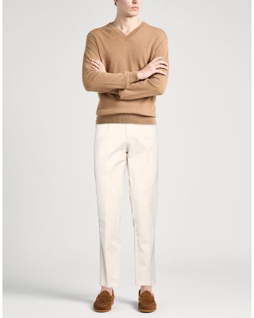 Bomboogie Natural Pants Cotton, Elastane for men
