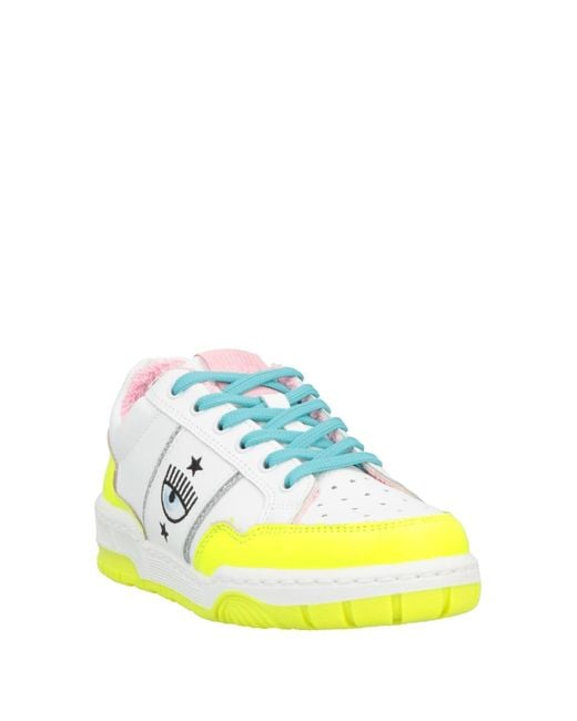 Chiara Ferragni Yellow Trainers