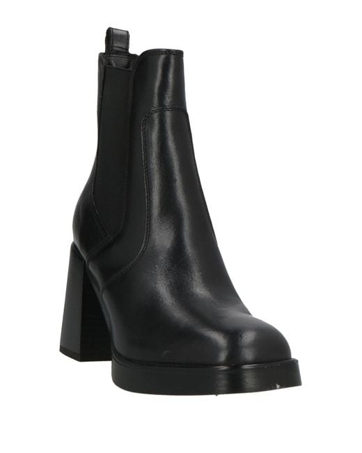 Fabbrica Dei Colli Black Ankle Boots