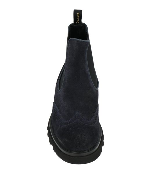 Doucal's Black Ankle Boots for men