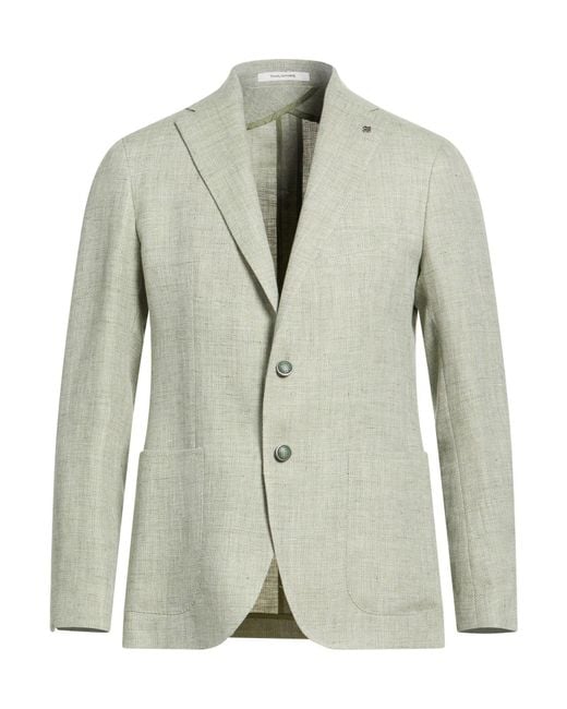 Tagliatore Green Blazer for men