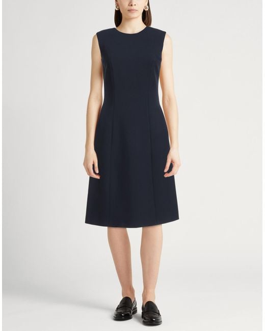 Peserico Blue Midi Dresses