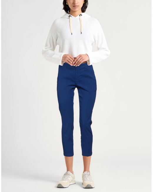 120% Lino Blue Trouser