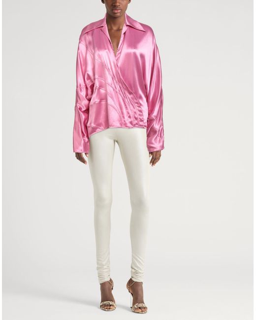 Mugler Pink Top Viscose