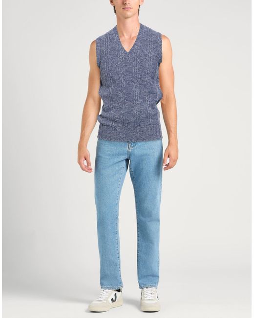 Pullover di Messagerie in Blue da Uomo