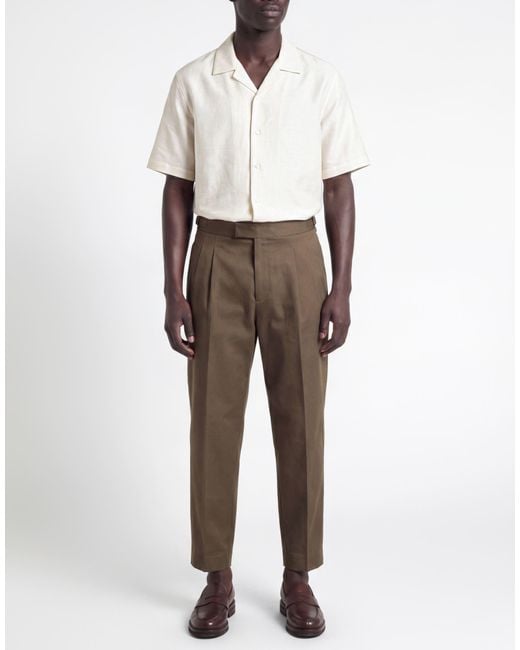 BE ABLE Gray Pants Cotton, Modal for men