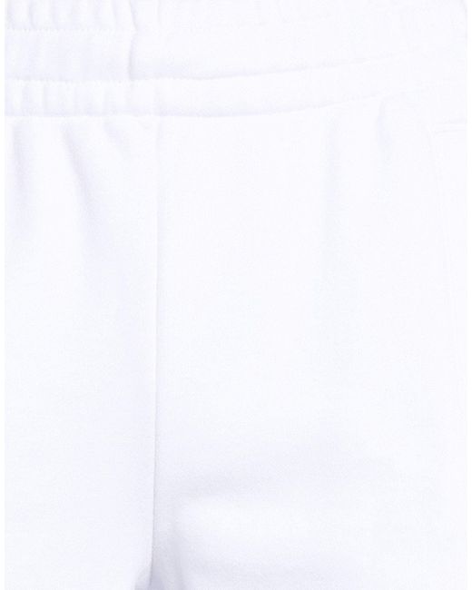 EA7 White Pants Cotton, Polyester for men