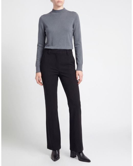 A.L.C. Black Pants Polyester, Viscose, Cotton, Elastane