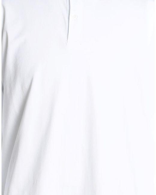 Cashmere Company White Polo Shirt for men