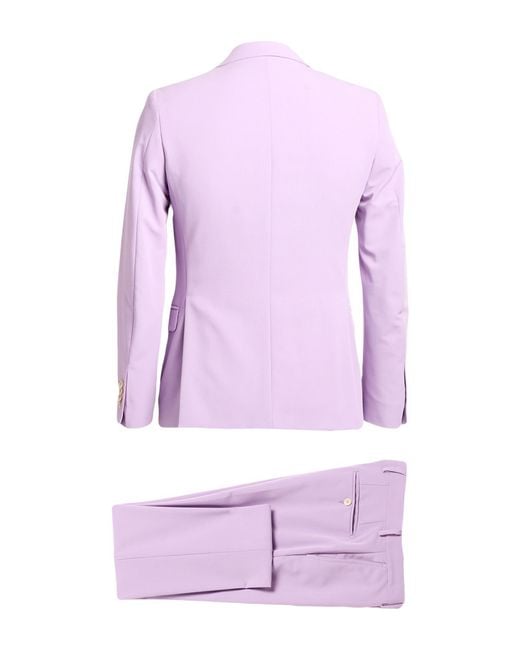 Manuel Ritz Purple Suits for men