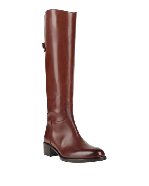 Sartore Red Boot Leather