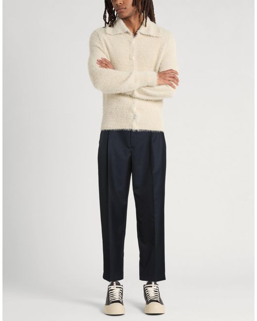 Dries Van Noten Blue Pants Wool for men