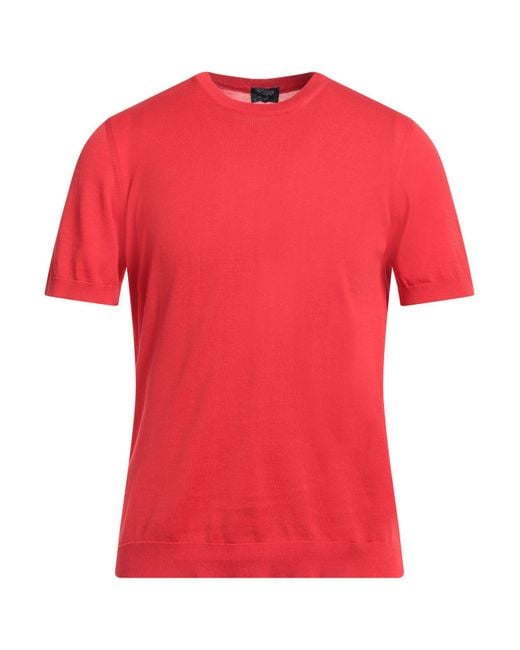 Pullover di Drumohr in Red da Uomo