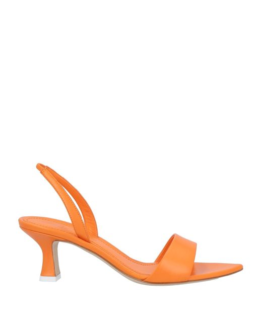 3Juin Orange Sandals
