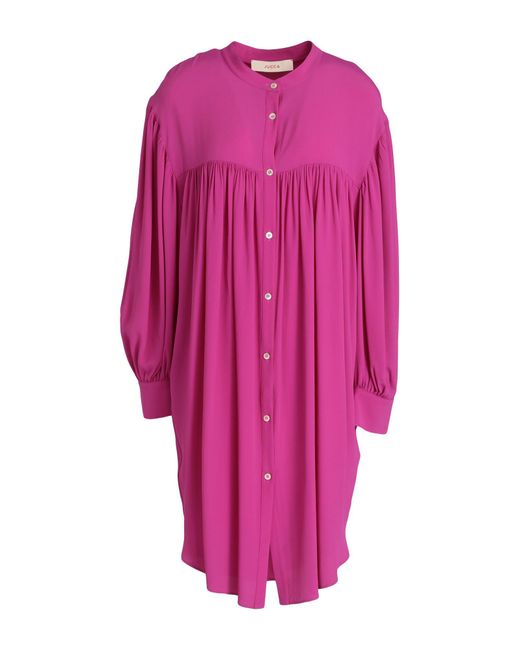 Robe courte Jucca en coloris Pink