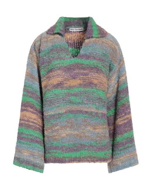 Attic And Barn Green Jumper