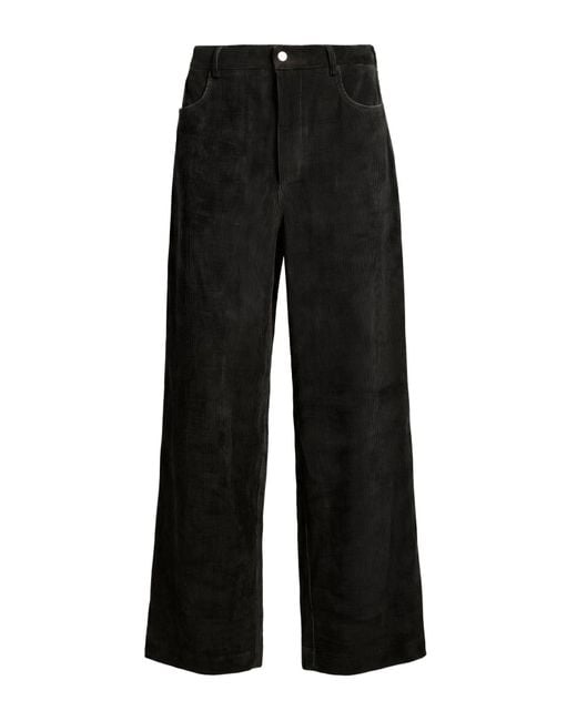 Roberto Collina Black Pants Polyester, Polyamide, Elastane for men
