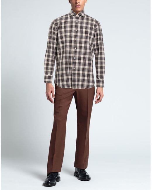 Alessandro Gherardi Natural Shirt Cotton for men