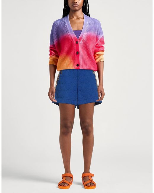 Moschino Blue Couture Bright Shorts & Bermuda Shorts Cotton