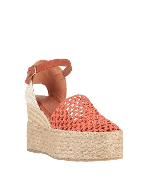 Palomitas By Paloma Barcelo' Pink Espadrilles Textile Fibers