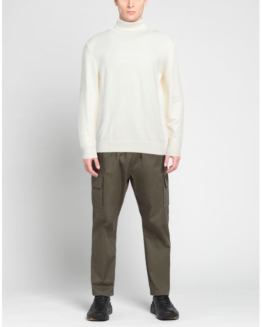 Diktat White Turtleneck for men