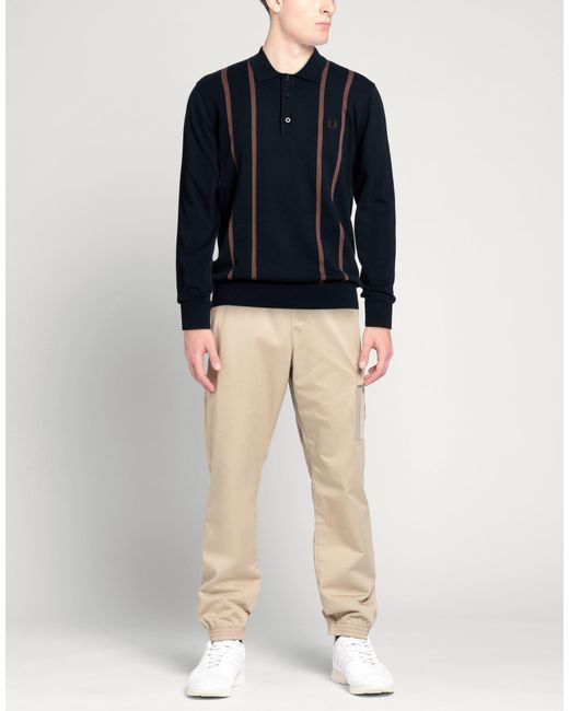 Fred Perry Blue Jumper for men