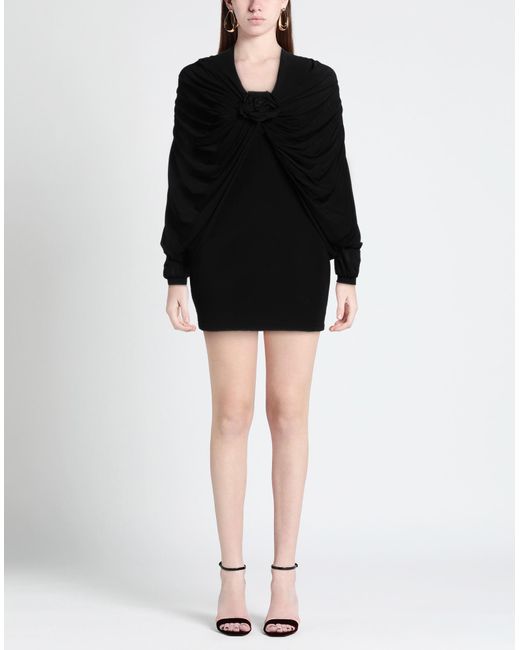 GIUSEPPE DI MORABITO Black Mini-Kleid