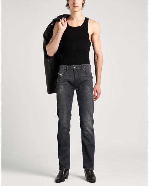 DIESEL Gray Jeans for men