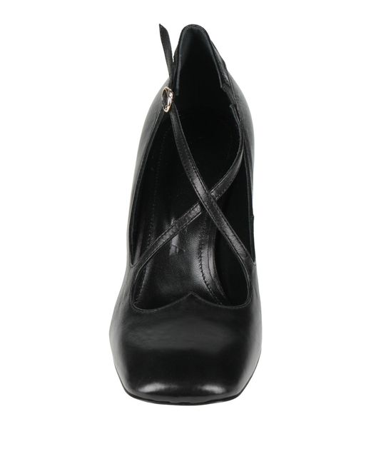A.Bocca Black Pumps Leather