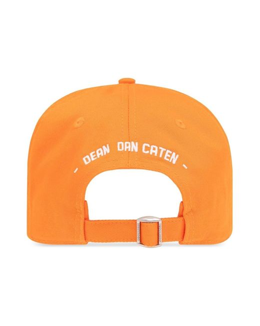 Cappello di DSquared² in Orange da Uomo