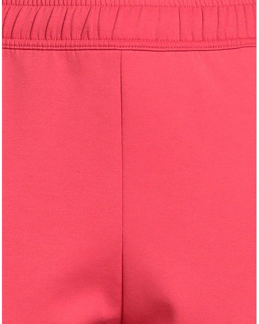 Champion Red Pants Polyester, Cotton, Elastane