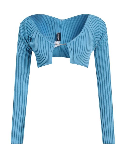 Jacquemus Blue Sweater